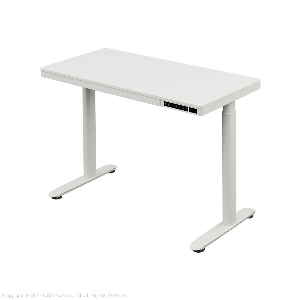 デスク 電動昇降デスク テーブル 幅120cm オフィスデスク 電動昇降テーブル 電動机 高さメモリー機能 高さ調整 USB付き 収納 おしゃれ  スタンディングデスク | EQUALS | 01