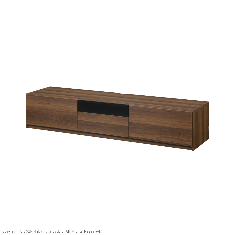 テレビ台 ローボード 背面収納 TVボード ロビン 木目調 幅150cm テレビ