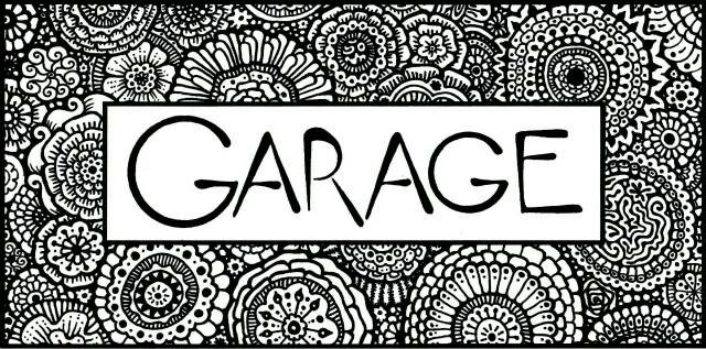 F GARAGE surf shop ロゴ