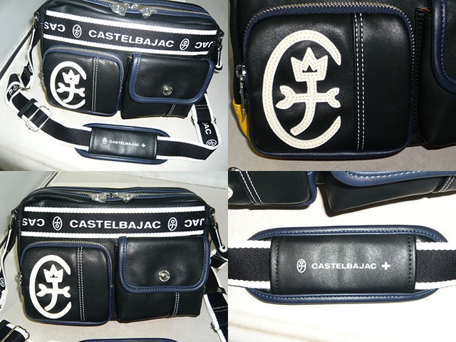 CASTELBAJAC（カステルバジャック） ドミネ ショルダーバッグ 横型