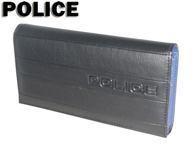 POLICE（ポリス） POLICE BICOLORE ビコローレ 長財布 かぶせ 0407 PA
