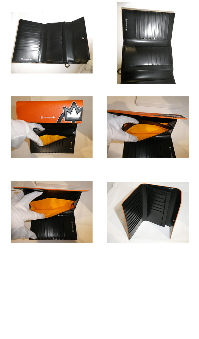 カステルバジャック CASTELBAJAC かぶせ長財布（ホック式） ウプラ