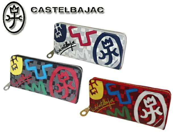CASTELBAJAC カステルバジャック ラウンドジップ 長財布 ダミエ