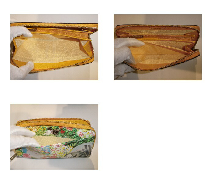 新品　マンハッタナーズ 財布 ティンクルパース ラウンドファスナー長財布　金色 manhattaner's マンハッタナーズ ラウンドファスナー 長財布 075-1654