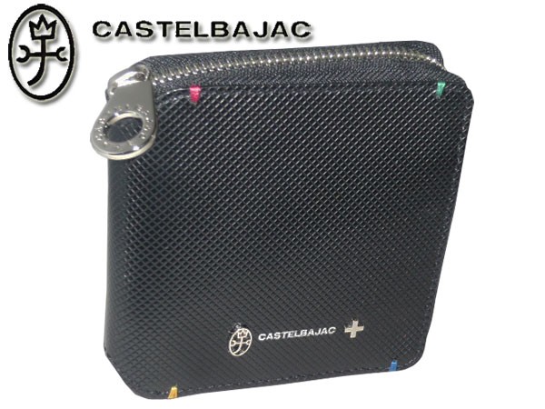 カステルバジャック トルク 2つ折り財布 096634 ブラック CASTELBAJAC（カステルバジャック） 二つ折り財布 Torque トルク