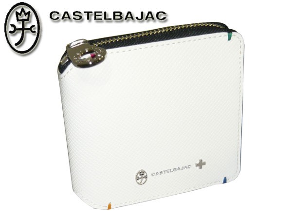 カステルバジャック トルク 2つ折り財布 096634 ホワイト CASTELBAJAC（カステルバジャック） 二つ折り財布 Torque トルク