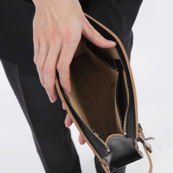 TAKEO KIKUCHI タケオキクチ ネイチャー メンズバッグ 24cm 170251