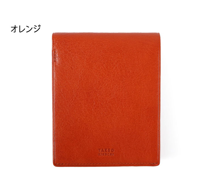 TAKEO KIKUCHI タケオキクチ アルド 二つ折り財布 中ベラ付 177624
