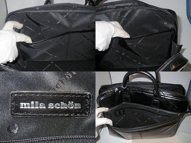 新品　mila schon アルテ 牛革 ビジネスバッグ 定価4万2900円 Ⓗ mila schon メンズビジネスバッグ｜バッグ｜ファッション