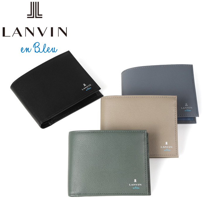 LANVIN en Bleu 524605 ランバンオンブルー デクスター 二つ折り財布 カード段4 ikt02 LANVIN en Bleu 524605 ランバンオンブルー デクスター 二つ折り財布