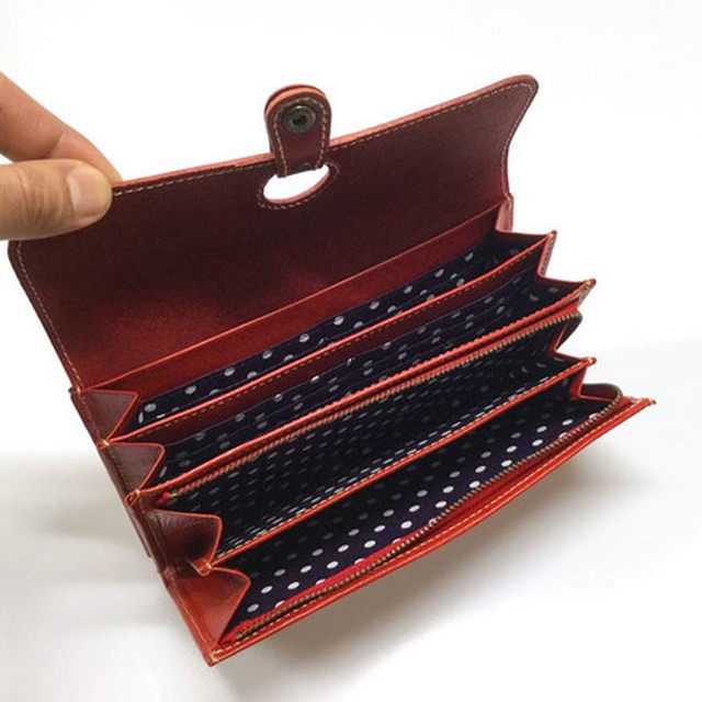 Laisser Faireレッセフェール 日本製レザーウォレット ホルボ 長財布 