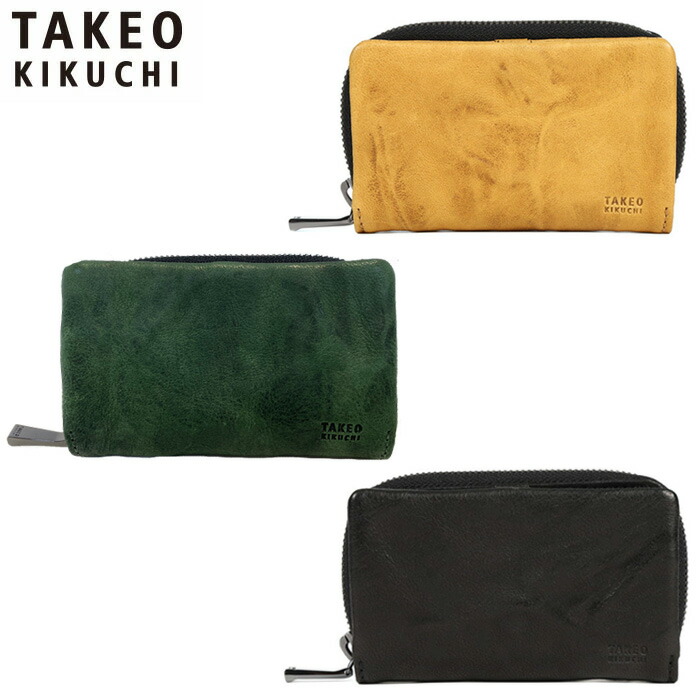 新品未使用TAKEO KIKUCHIキーケース小銭入れ付き TAKEO KIKUCHI 最大33% 7/17限定 タケオキクチ キーケース