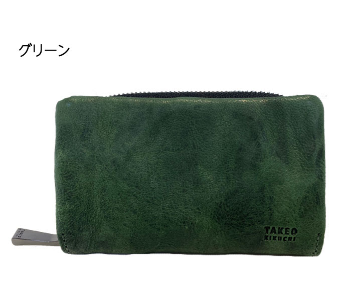 TAKEO KIKUCHI タケオキクチ オイスター 小銭入れ兼用キーケース
