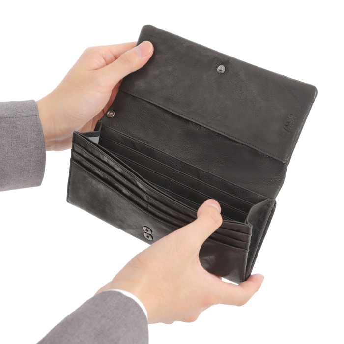 TAKEO KIKUCHI タケオキクチ オイスター 長財布 カード段16 720626