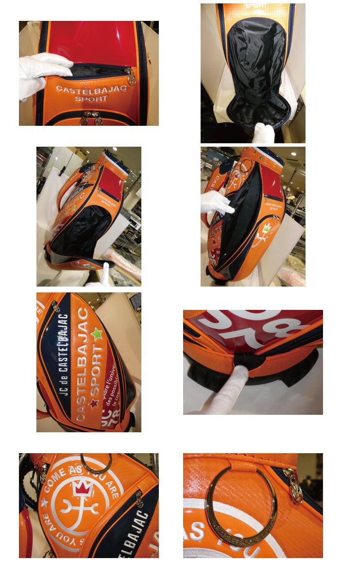 CASTELBAJAC オレンジ キャディバッグ 楽天市場】カステルバジャック CASTELBAJAC 9.0型 キャディバッグ