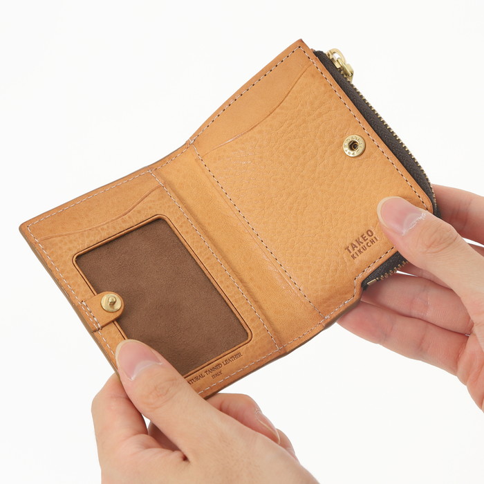 TAKEO KIKUCHI タケオキクチ ターナリー カードケース兼用 小銭入れ