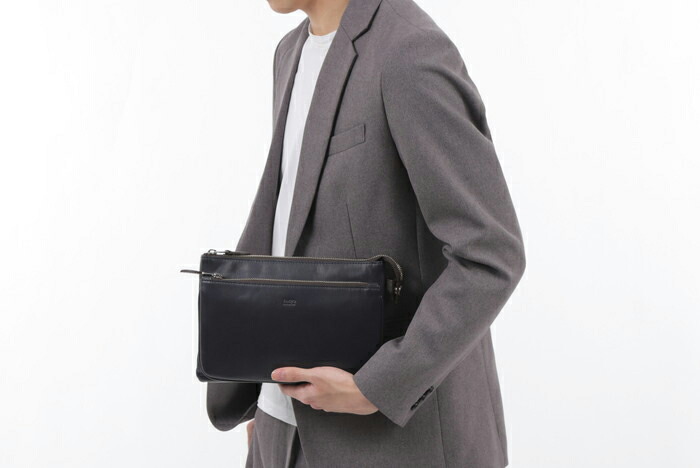 TAKEO KIKUCHI タケオキクチ セレーノ レザークラッチバッグ ミニ