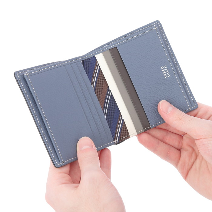 TAKEO KIKUCHI タケオキクチ タケオ キクチ クォーター 二つ折り財布 純札 カード段8 742633 ikt02 TAKEO KIKUCHI タケオキクチ クォーター 二つ折り財布 純札 カード段8