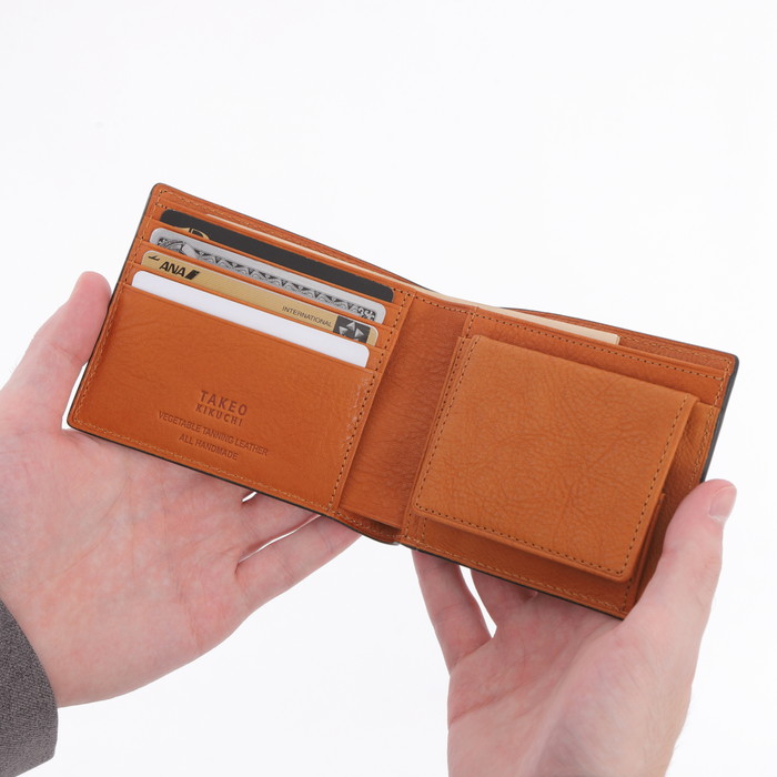 TAKEO KIKUCHI タケオキクチ タケオ キクチ ハーベイ 二つ折り財布