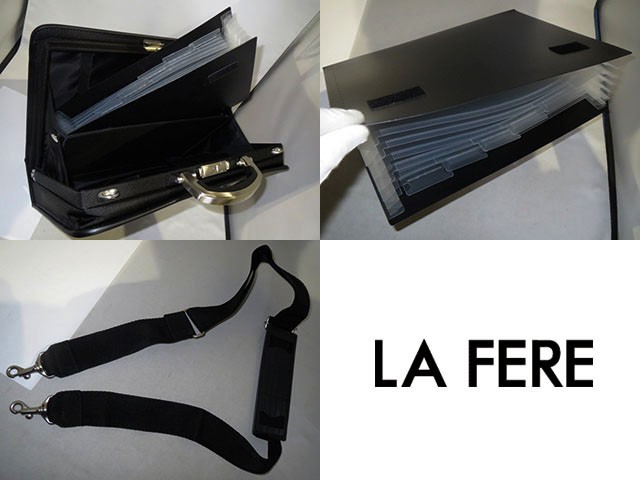 青木鞄 LAFERE OPS オプス A4サイズ 口枠型キーロック付ソフト