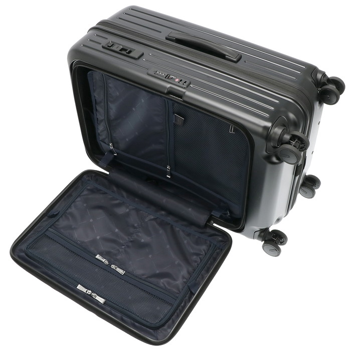 TAKEO KIKUCHI タケオキクチ CITY BLACK スーツケース Mサイズ 65L