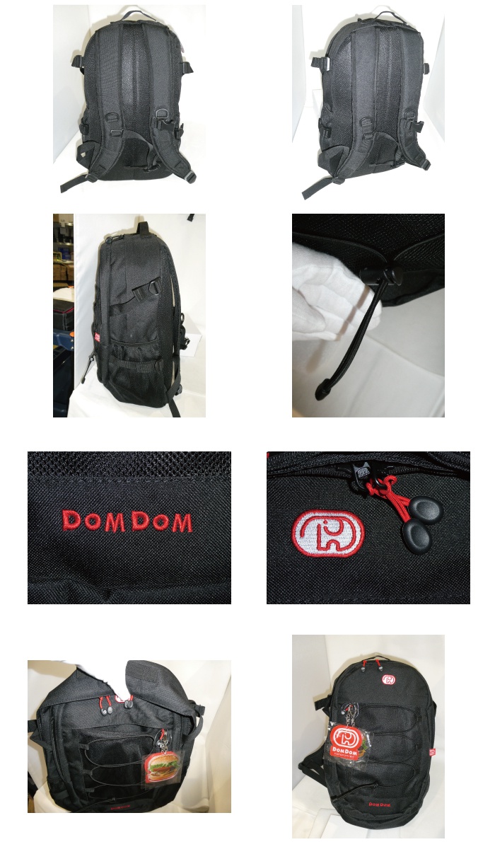 DOMDOMハンバーガー ドムドム デイパック リュックサック バンジー