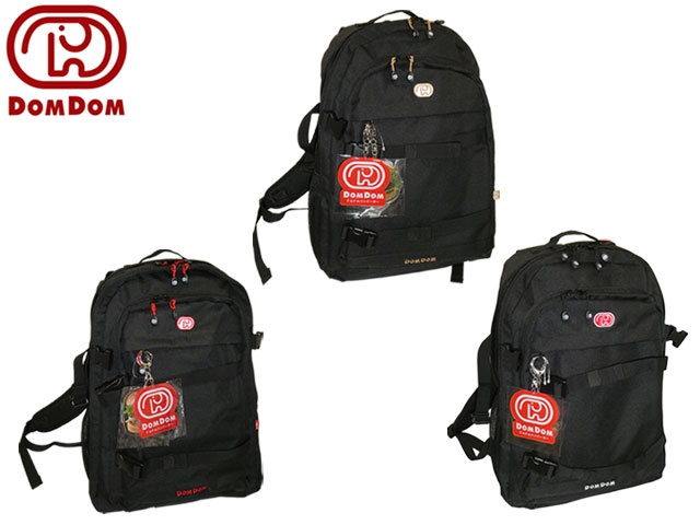 DOMDOMハンバーガー ドムドム デイパック リュックサック バックルベルト DM002 30L ooty09 DOMDOMハンバーガー ドムドム デイパック リュックサック バックル