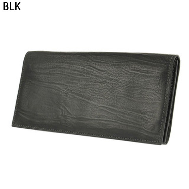 SONNE（ゾンネ） バケッタレザー 長札 ファスナー付 長財布 SOD005B