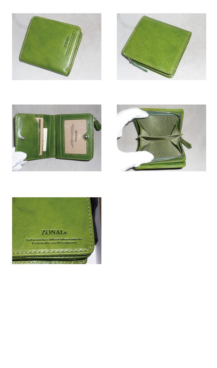 ZONALe（ゾナール） ZONALe RENZINA（レンジナ）シリーズ 二つ折り財布