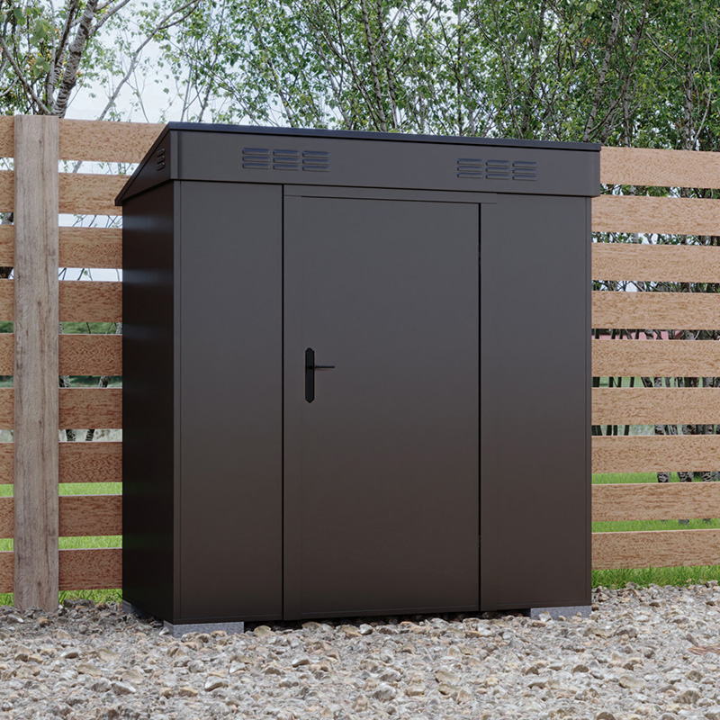 大型物置 屋外物置  組み立て式 通気口 鍵穴付き 倉庫 小屋 物置き ガレージ 大型 収納 おしゃれ 庭 DIY | MINT（家具、インテリア） | 01