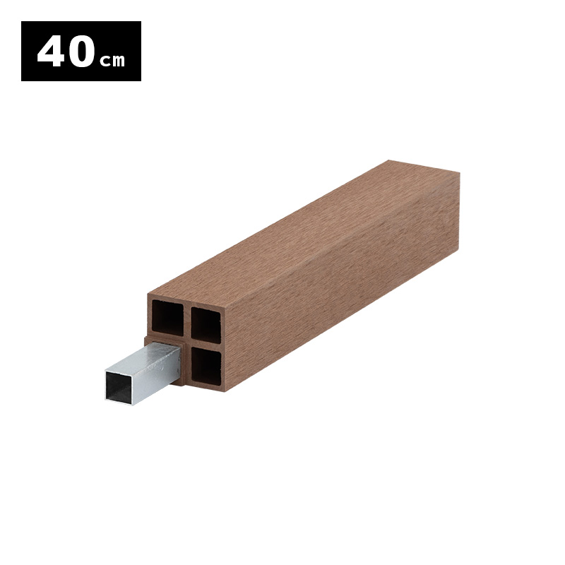 脚 木脚 人工木デッキ用 6本セット 高さ40cm DIY ウッドデッキ 人工木