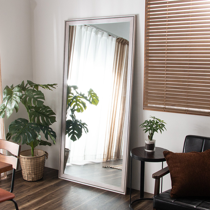 MINT 鏡 全身 ミラー 姿見 大型ミラーW90 ビッグミラー 全身鏡 立掛け