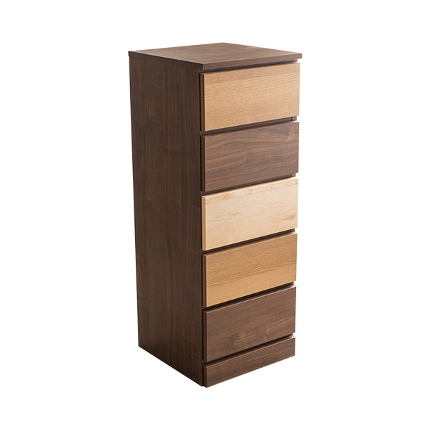 MINT チェスト 収納 タンス コンパクト収納 木目調 グラデーション 幅