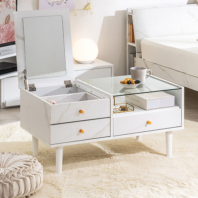 MINT ドレッサー ドレッサーテーブル 一面ドレッサー ローテーブル