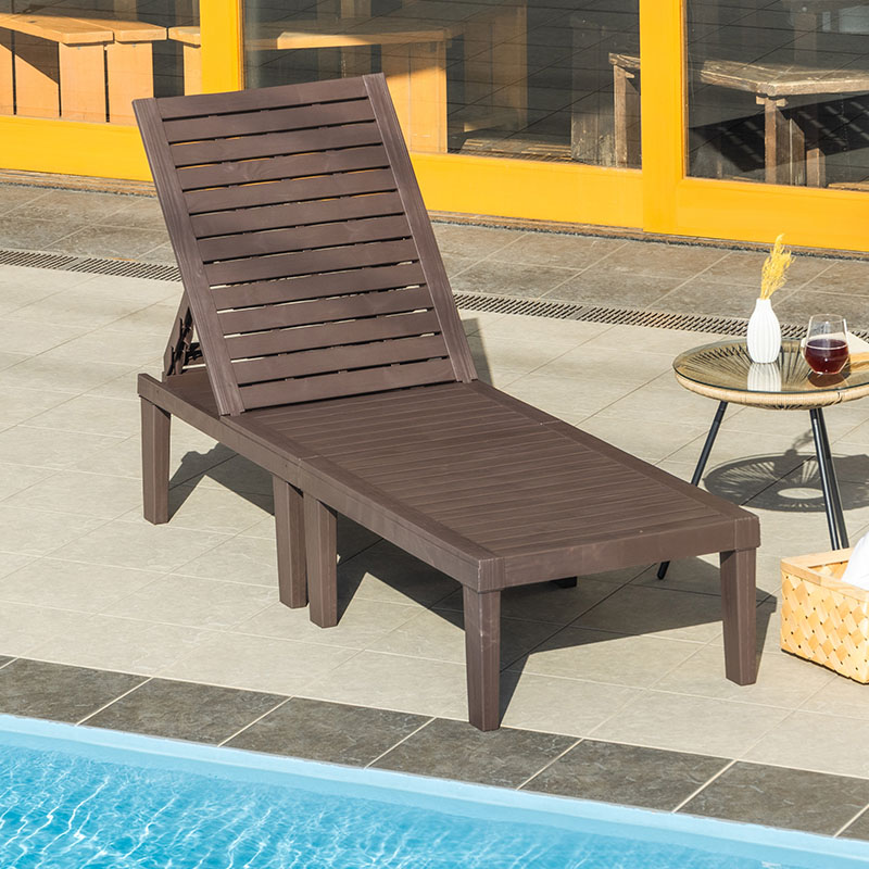 サマーベッド ビーチベッド 屋外 ガーデンチェア ガーデンベッド チェア リクライニング デッキチェア プール ガーデン 肘なし 5段階調節 ガーデンファニチャー |  | 02