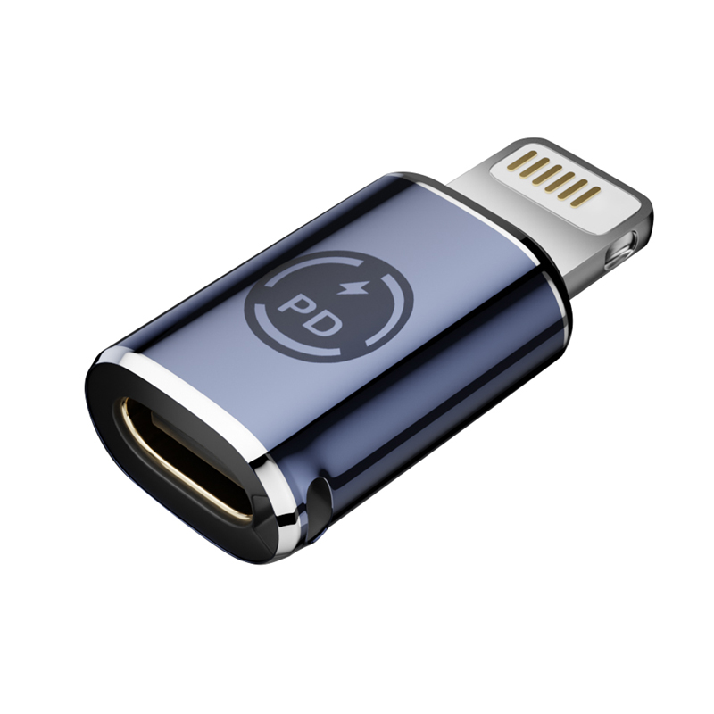 Type-C to USB-A 変換アダプタ 最大120W ストラップホール タイプC USB3.0 コネクタ 10Gbps データ転送  紛失防止 コンパクト ストレート型