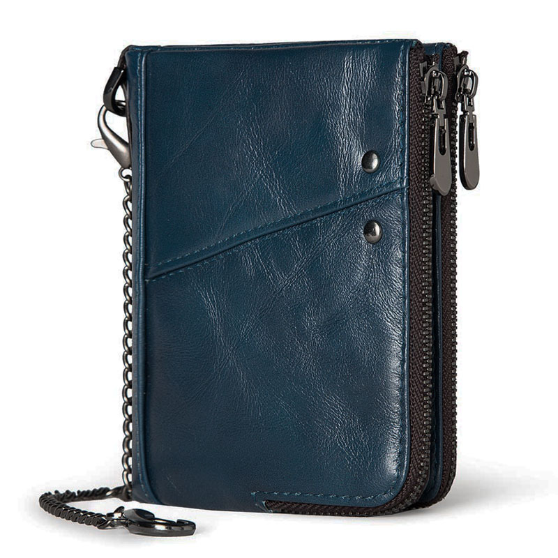 本革財布 メンズ レディース 二つ折り財布 RFID スキミング防止 レザー