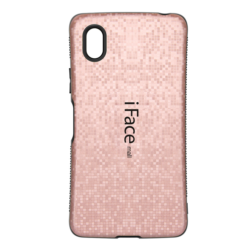 モザイク版 強化ガラスフィルム付き iFace mall Xperia Ace III ケース