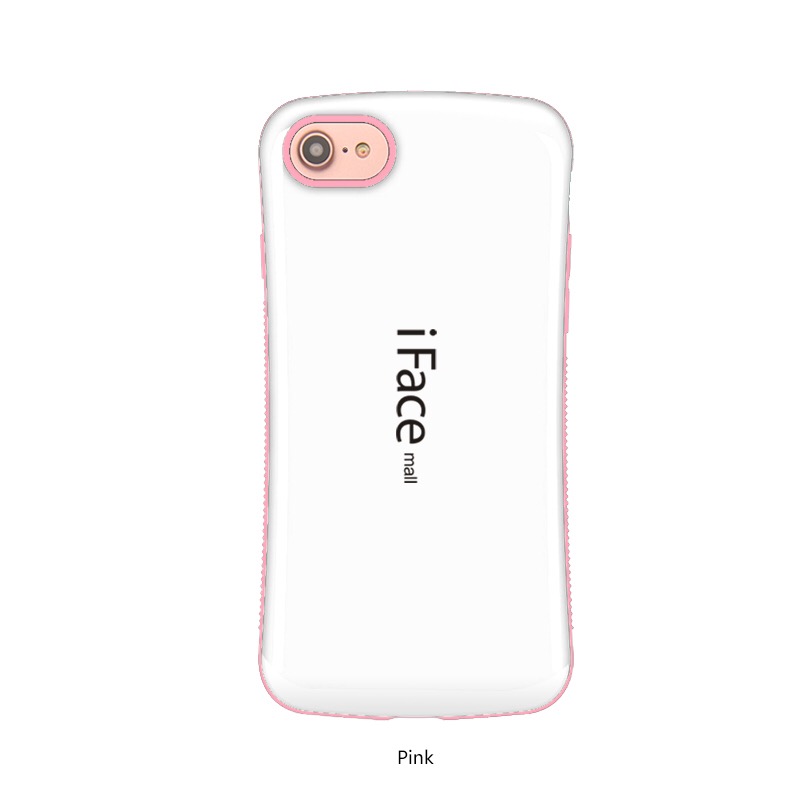 ホワイト版 強化ガラスフィルム付き iFace mall iPhone SE 第2世代 第3世代 7...