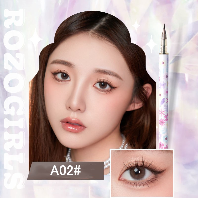 アイライナー 選べる7色 リキッド 極細毛 0.01mm ウォータープルーフ