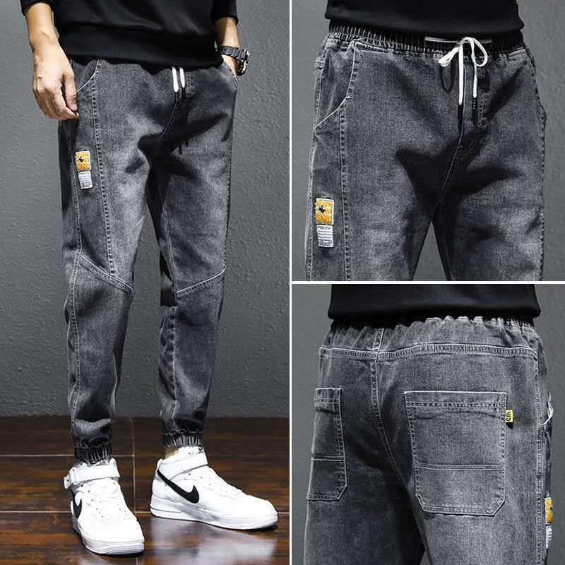 お取り寄せ商品 デニムパンツ メンズ S-5XL ウエストゴム