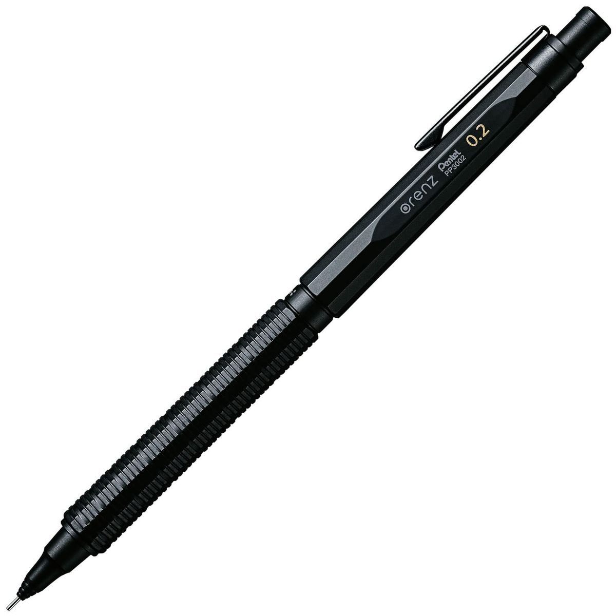 ぺんてる オレンズネロ PP3002-A 0.2mm 0.3mm 0.5mm ブラック シャープペン｜fichu｜02