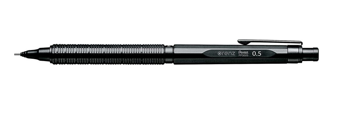ぺんてる オレンズネロ PP3002-A 0.2mm 0.3mm 0.5mm ブラック シャープペン