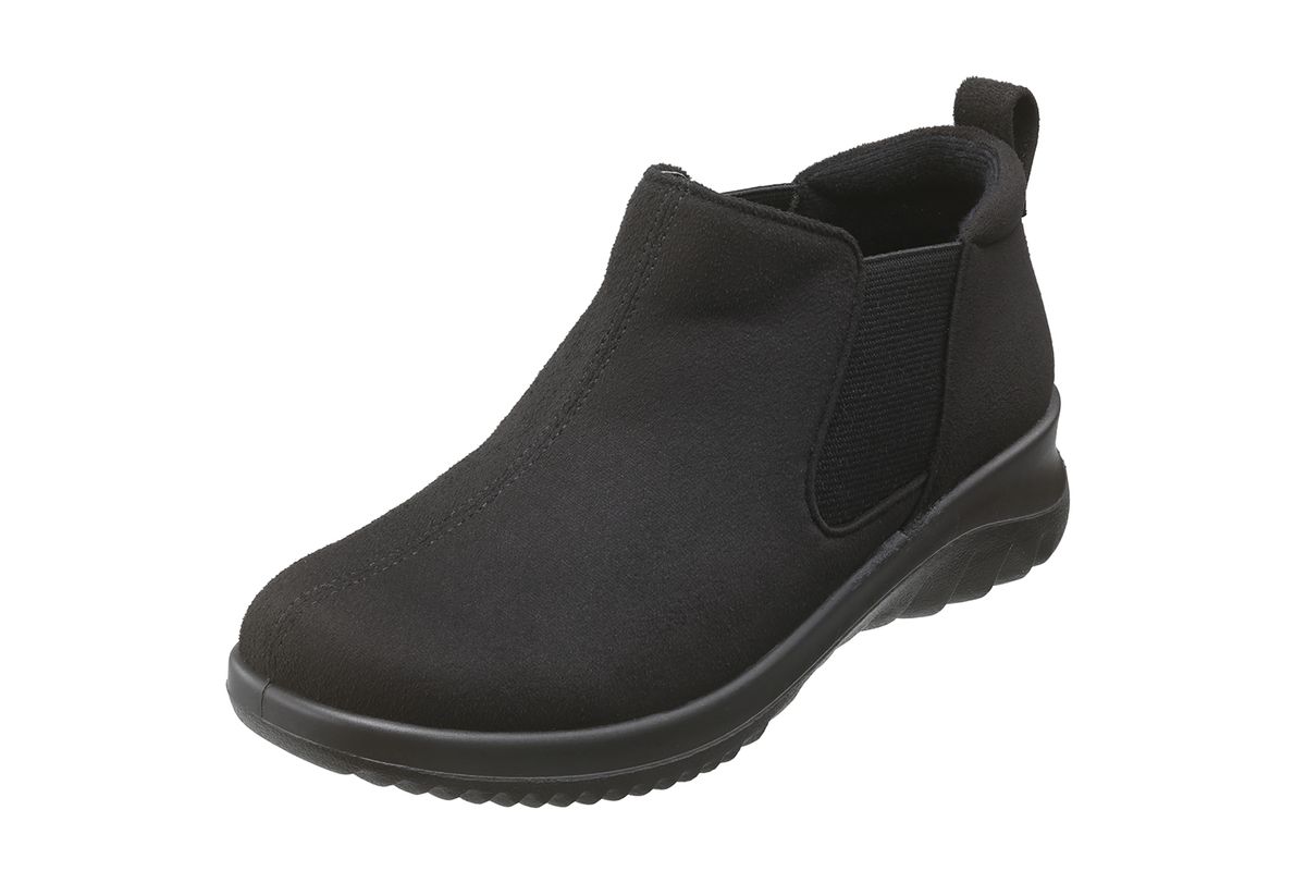 パンジー #PS1453 サイドゴア シューズ レディース ショートブーツ 3E ブーツ 靴