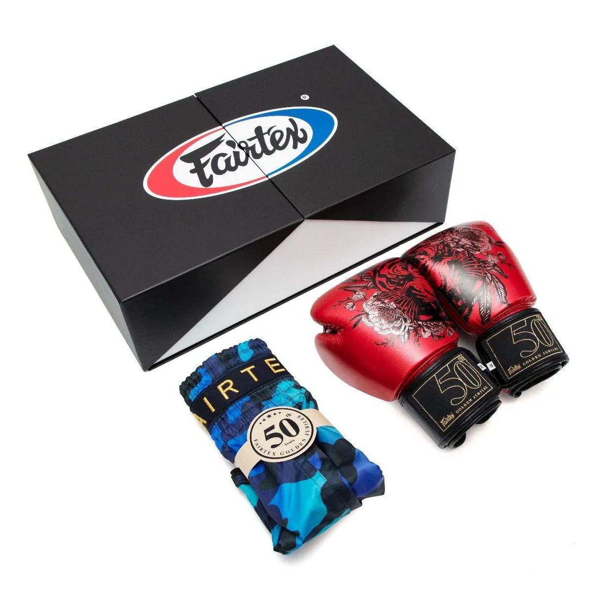 フェアテックス Fairtex ボクシンググローブ ムエタイパンツ 限定 50周年記念BOXセット ゴールデンジュビリー 8オンス 10オンス 12オンス 14オンス 16オンス |  | 03