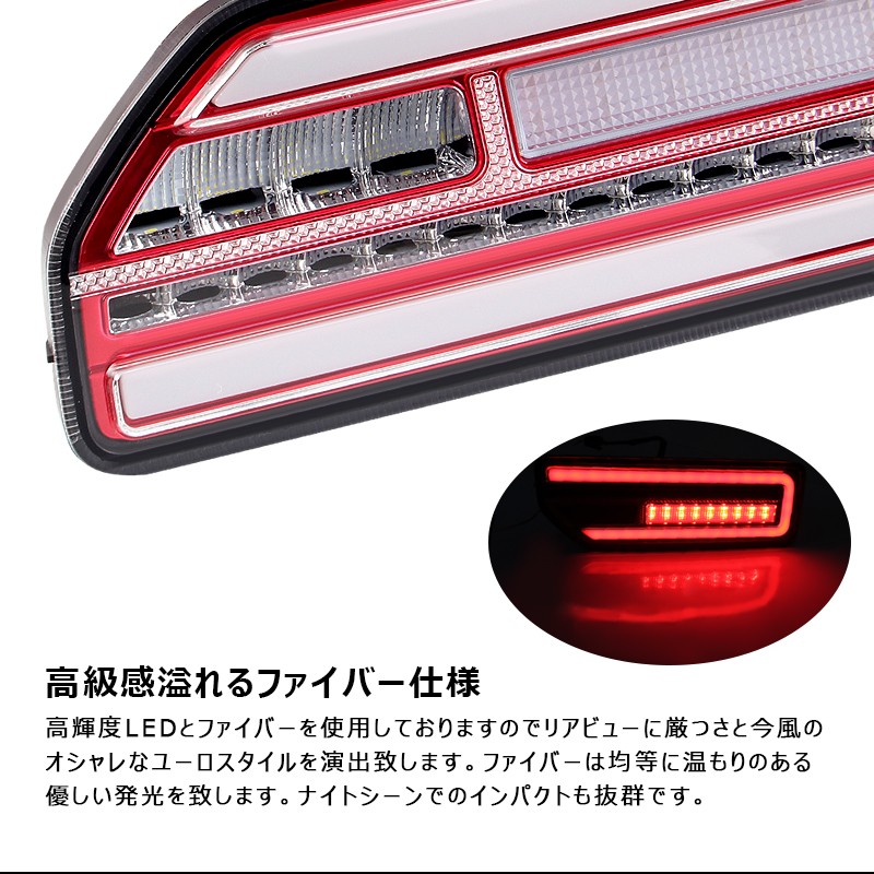 新型ジムニー シエラ LEDテールランプ ① 電装 JB64 カスタム JB74