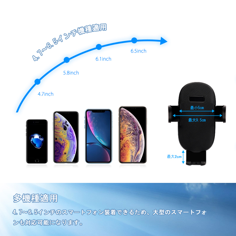 ▽マツダ CX-5 KF系 CX-8 KG系 スマホホルダー カーホルダ 重力固定式