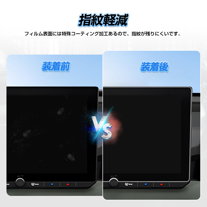 ▽新型 RAV4 60系 AXAN64 カーナビ 液晶保護フィルム メーター保護