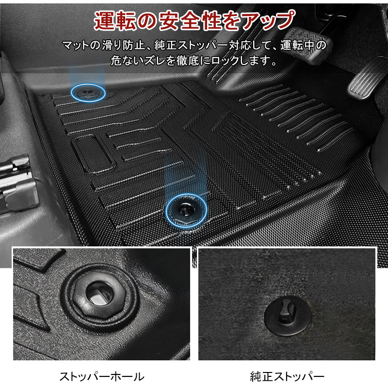 新型ノア 90系 ヴォクシー noah90 voxy90 3Dフロアマット