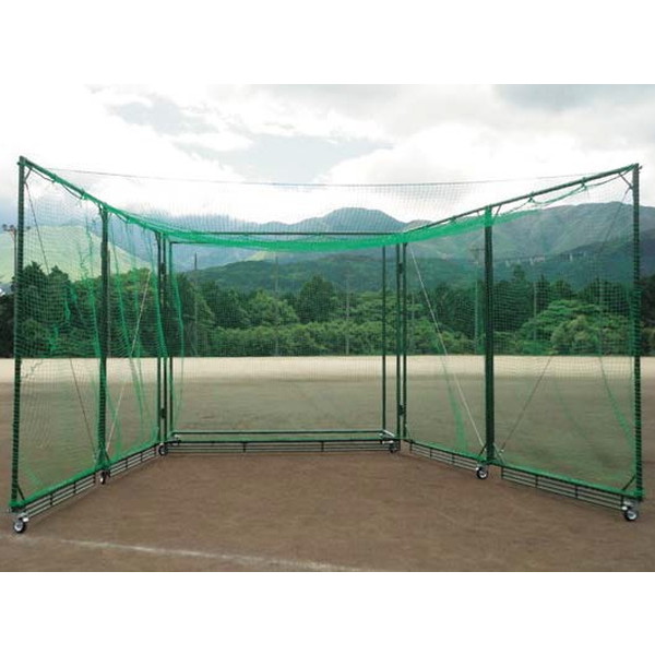 ネット 野球 フェンス KB-4063 バッティングケージD型 送料ランク(お